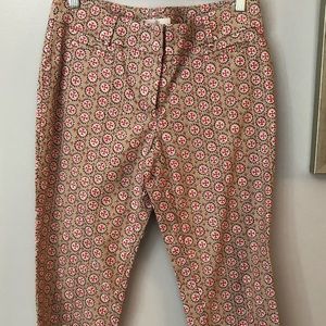 Patterned LOFT dress pants